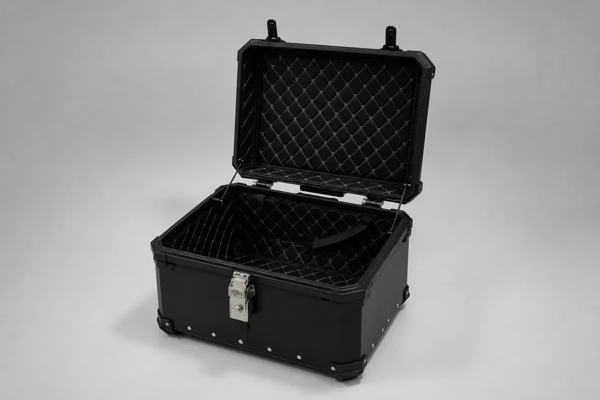 Baúl Para Motocicleta En Alumino 65l Top Case Universal Pa