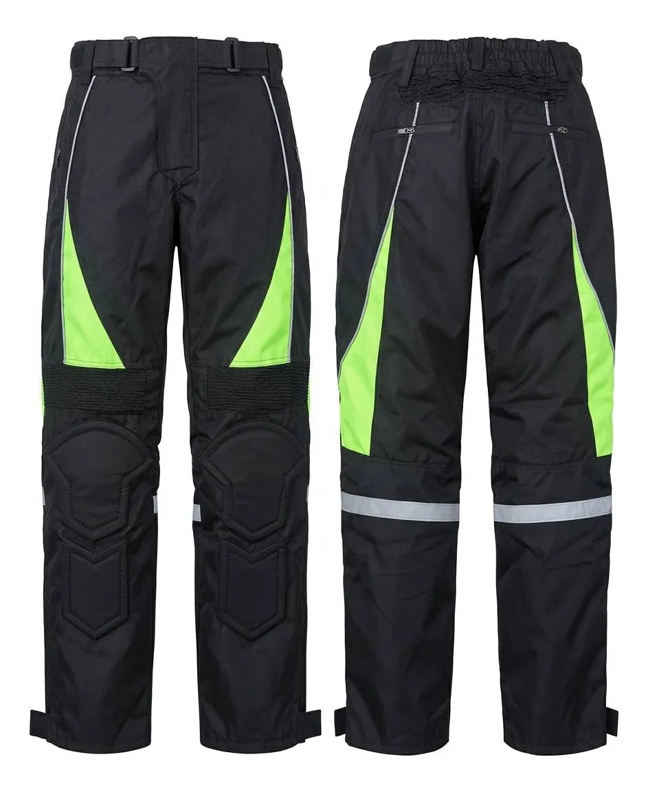 Pantalón De Protección Para Moto Reflectante
