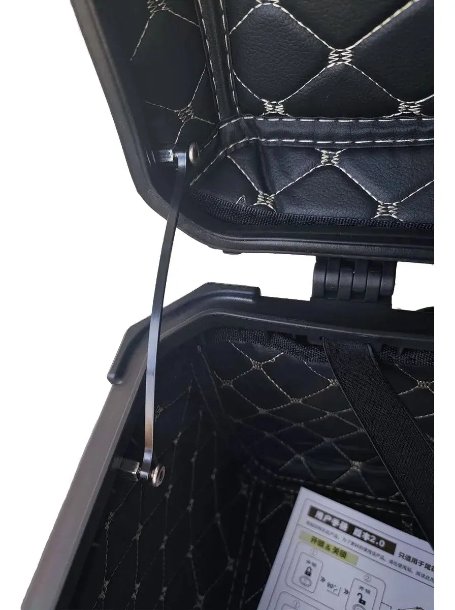 Maletero Aluminio 65L Moto - Caben 2 Cascos | Envíos Gratis