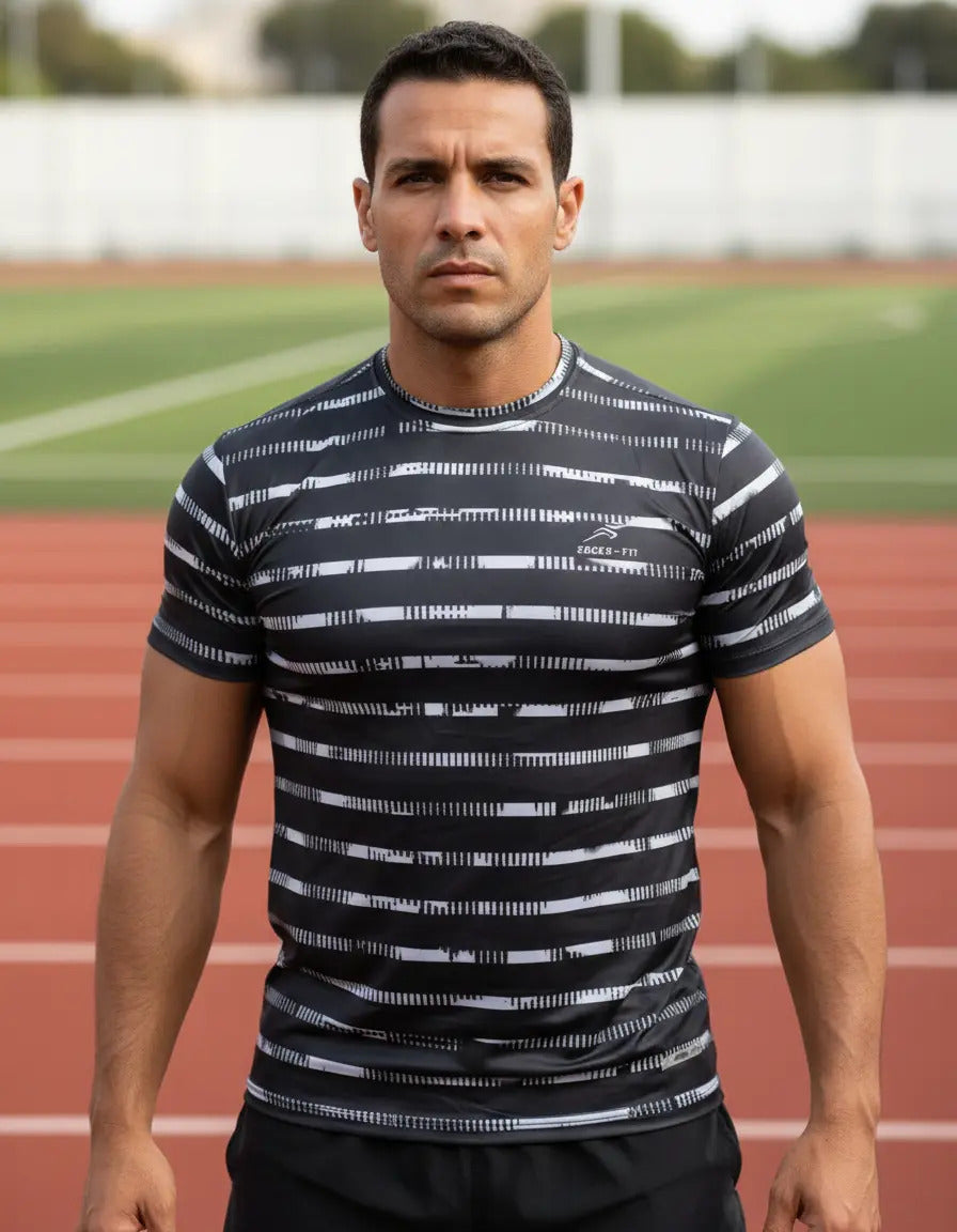 Camiseta  Manga Corta Deportiva Fit