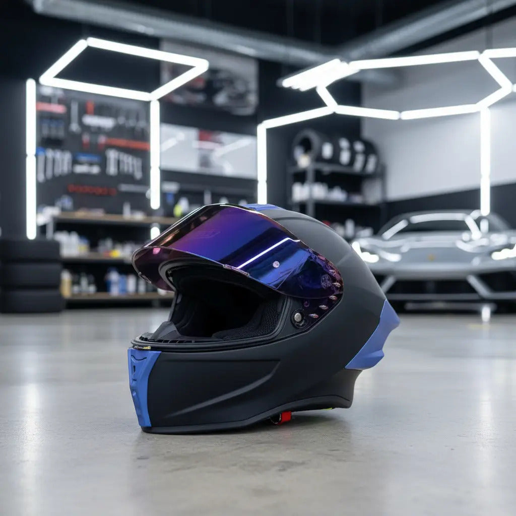 Casco Certificado Integral Xtrong Deportivo Visor Procter