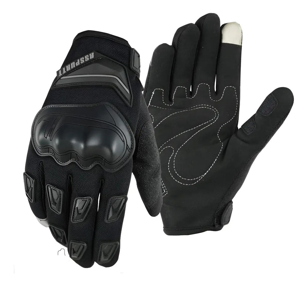 Guantes Rs Spurtt Táctiles Con Protección En Nudillos Moto