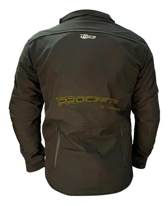 Chaqueta Moto Protecciones Removibles Certificada Deportiva