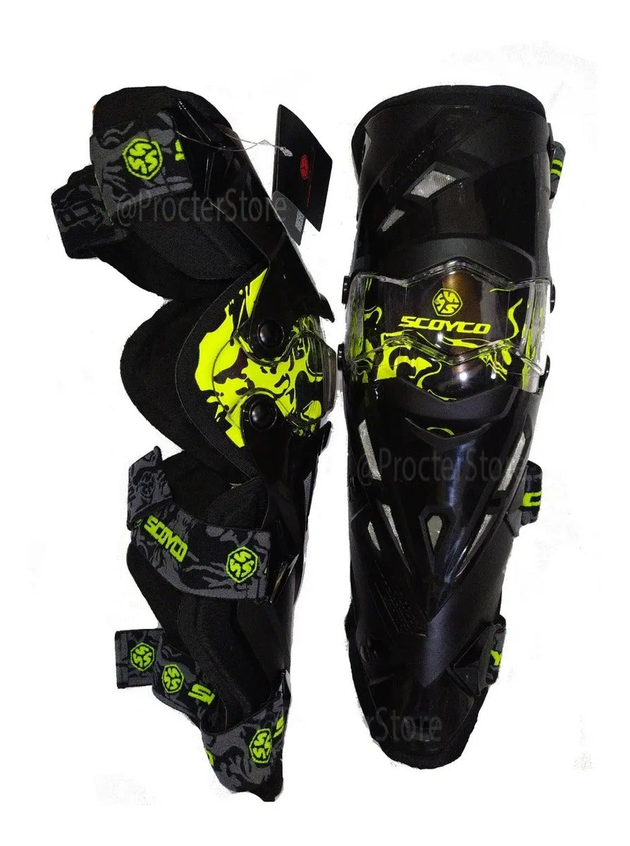 Rodilleras Scoyco K12 Articulada Proteccion Original
