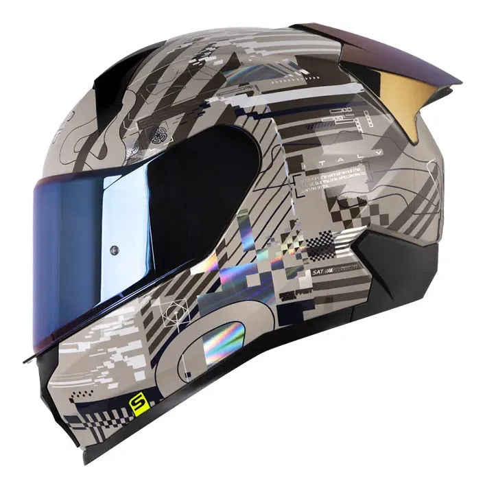Casco Integral Marca Shaft 560 Evo Certificado Ece R 2206
