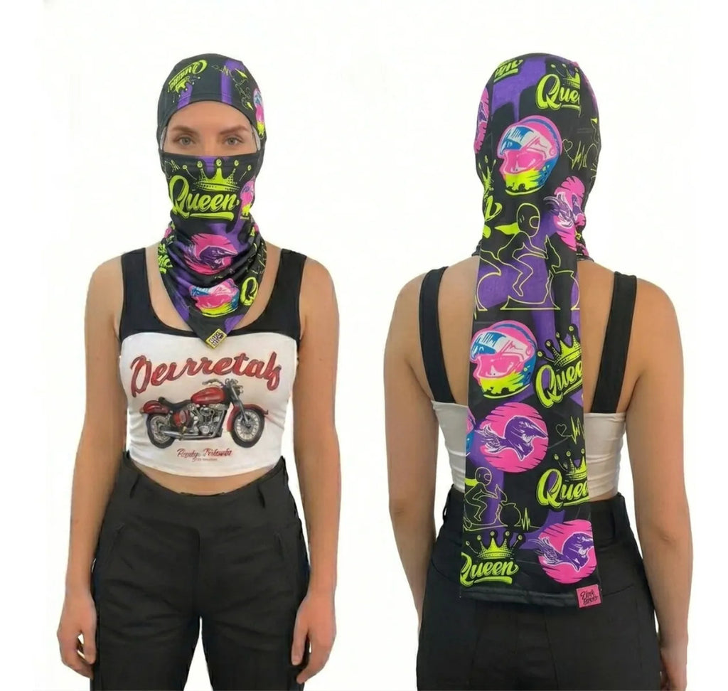 Cuello Cabello Largo Tipo Hiyab Buff Unisex