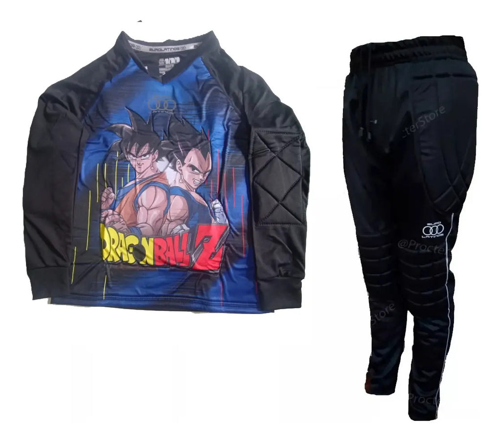 Conjunto Arquero Niño Pantalon Y Buzo Portero Uniforme