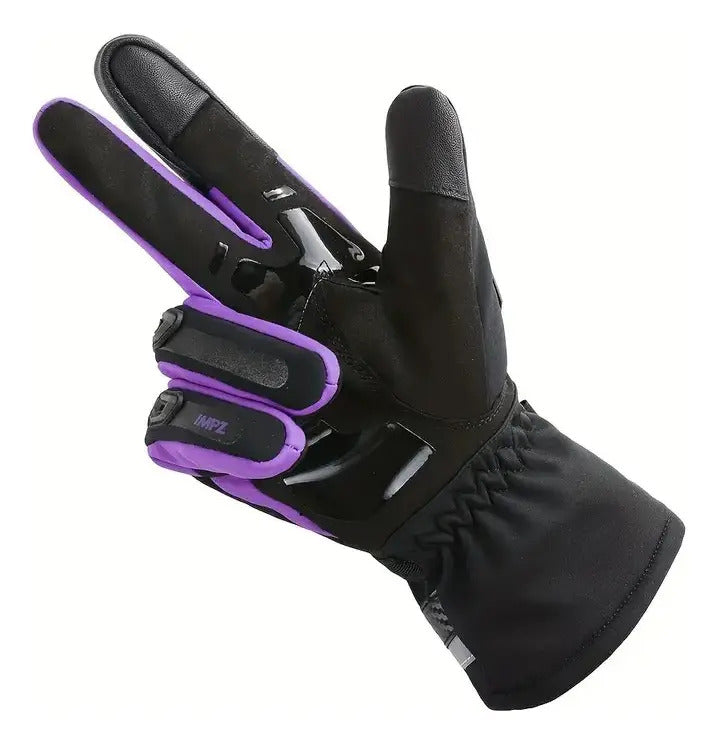 Guantes Wp02 Térmicos Caña Larga Táctiles Urbanos