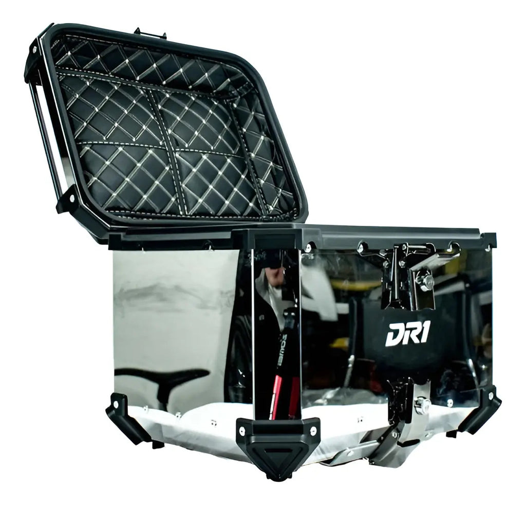Maletero Acero Dr1 Aleacion Aluiminio 45 Lt Doble Chapa