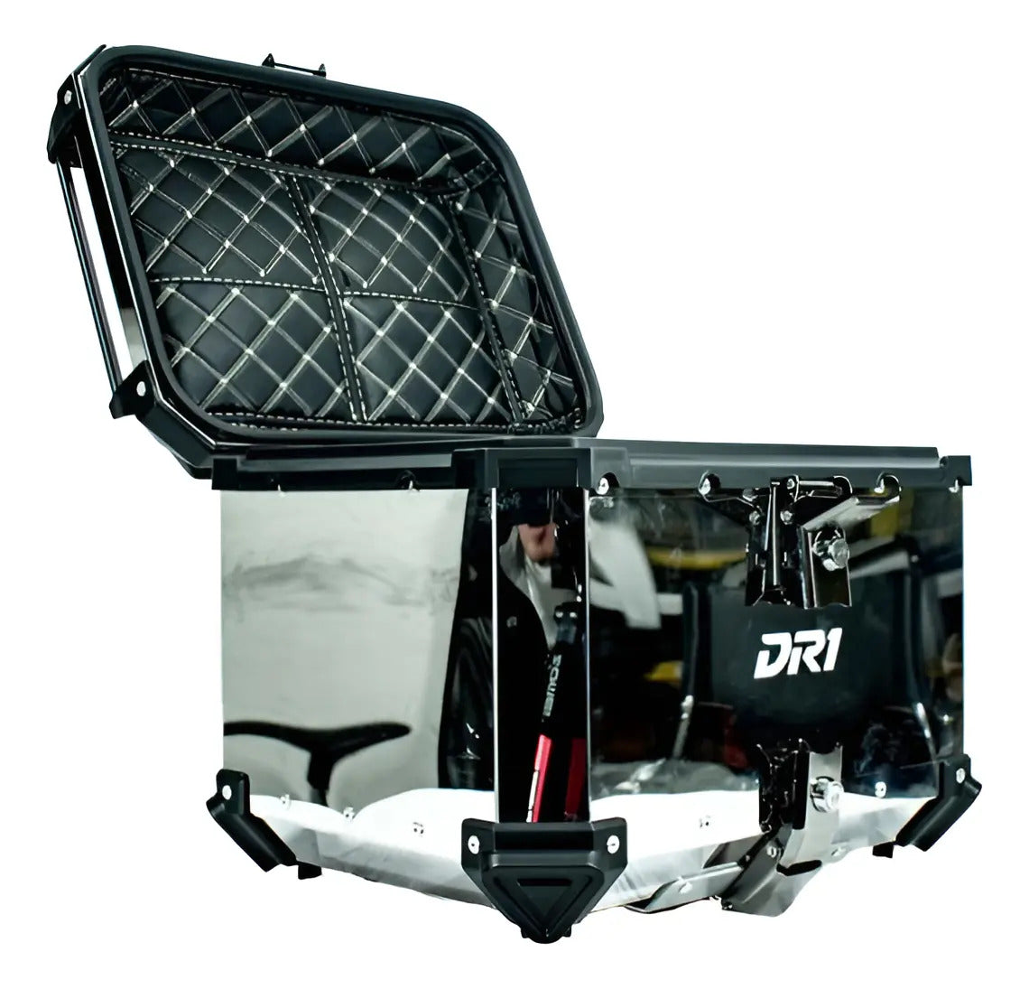 Maletero Acero Dr1 Aleacion Aluiminio 45 Lt Doble Chapa