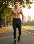Pantaloneta Con Licra Larga Running Hombre Deportiva