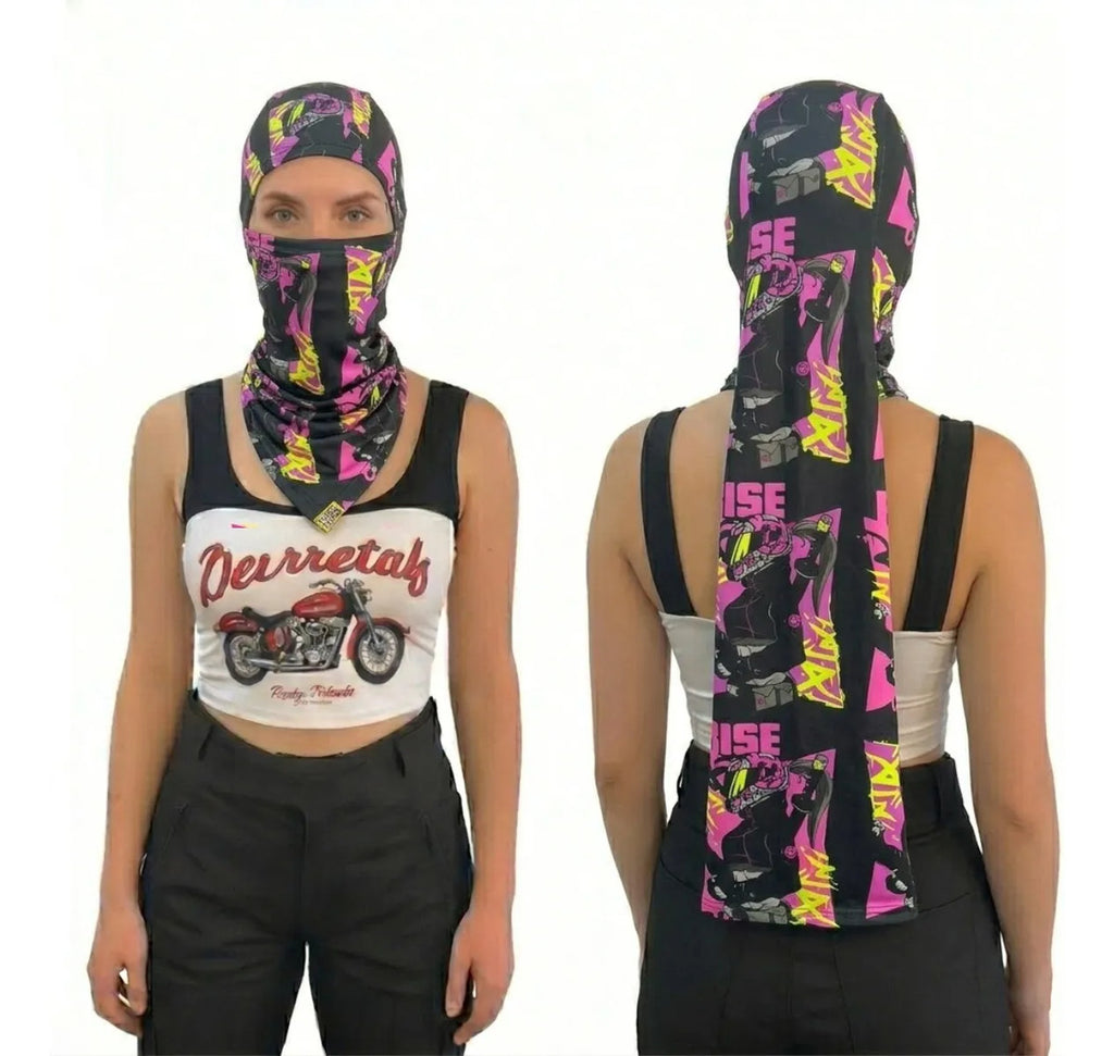 Cuello Cabello Largo Tipo Hiyab Buff Unisex