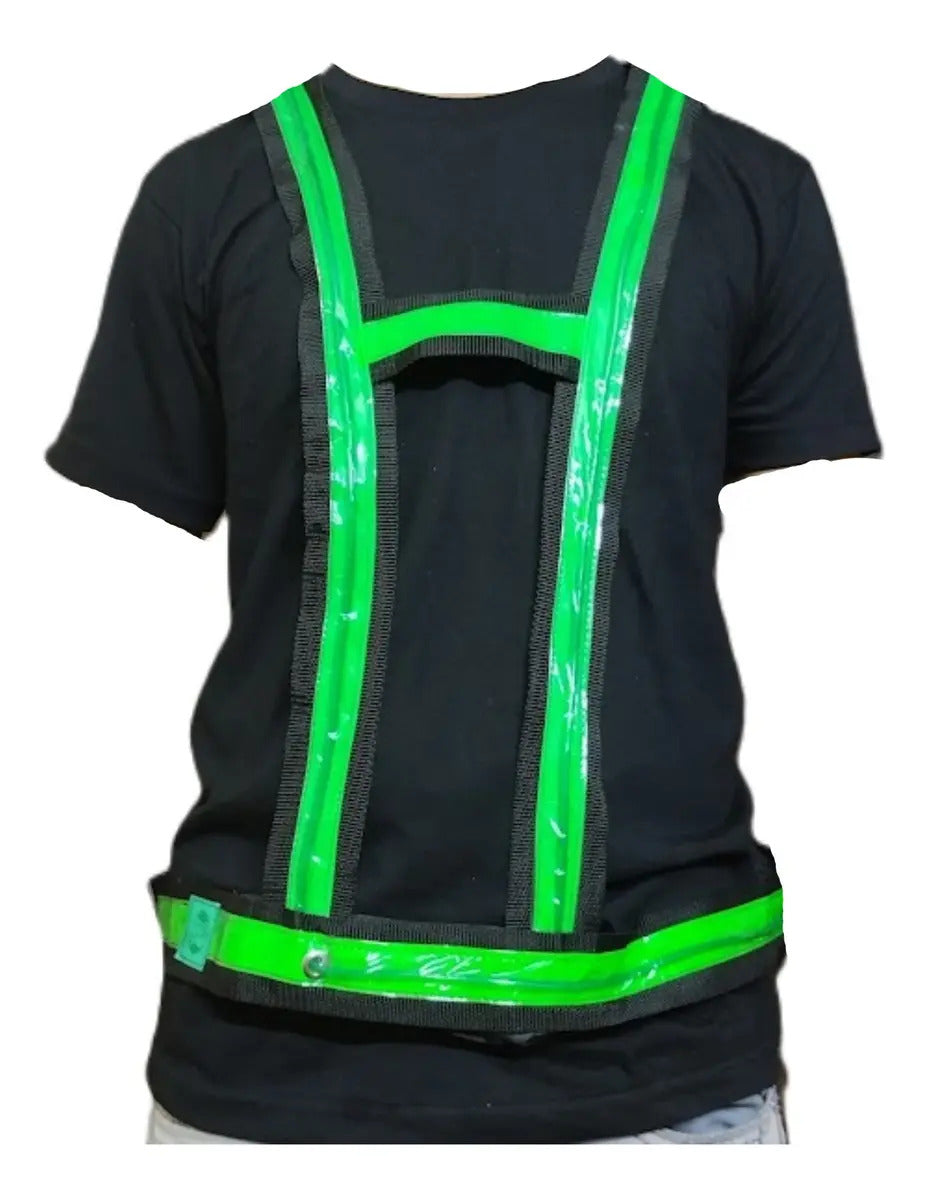 Chaleco De Seguridad Con Luz Led Reflectante Para Exteriores