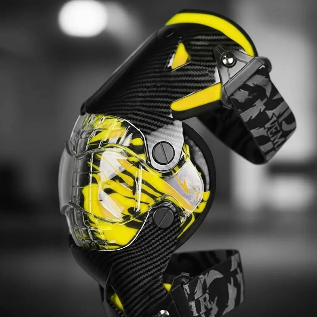Rodilleras Canilleras Articuladas Para Motociclistas Vemar