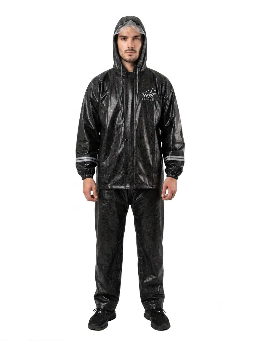 Impermeable Pvc Satinado Liviano Moto Y Bici