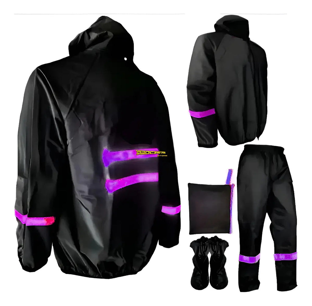 Impermeable Siliconado Para Motociclista