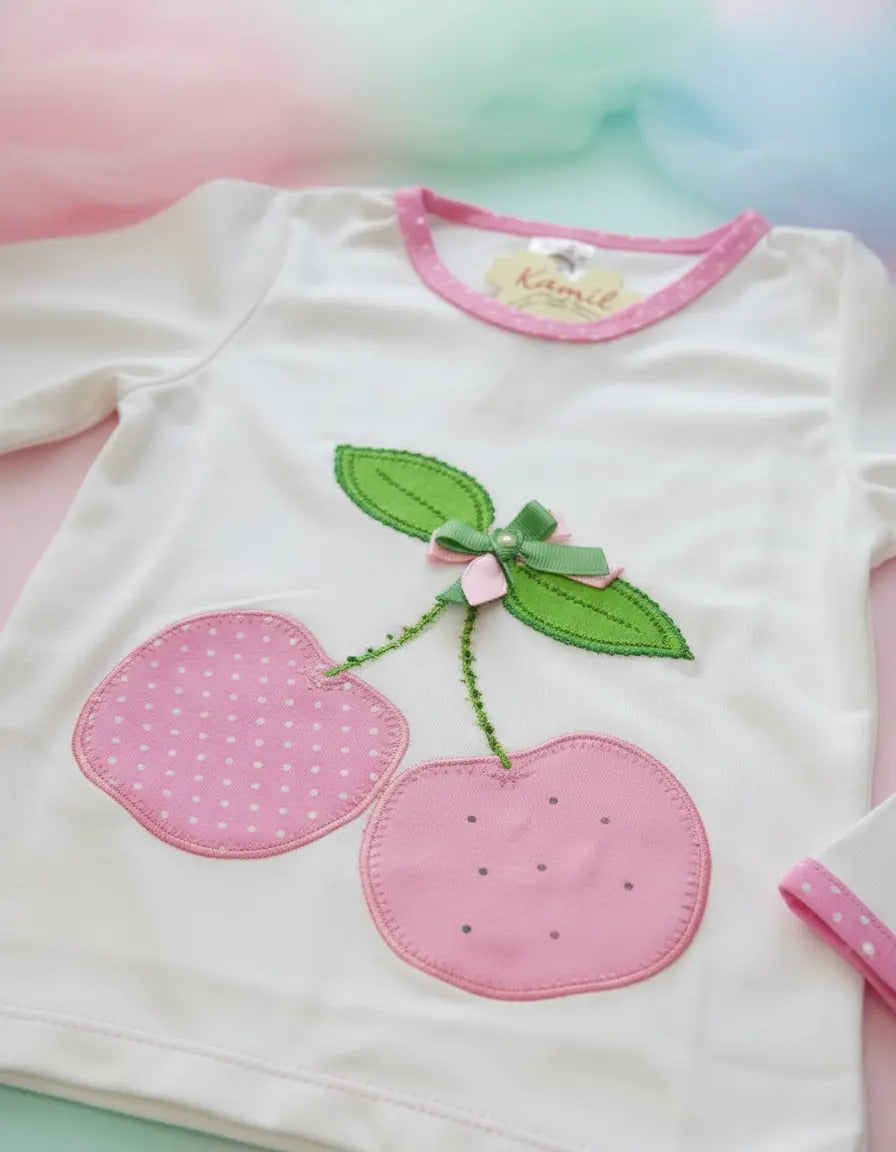 Pijamas Niña Algodón Con Dibujos En Relieve Tallas 6-12
