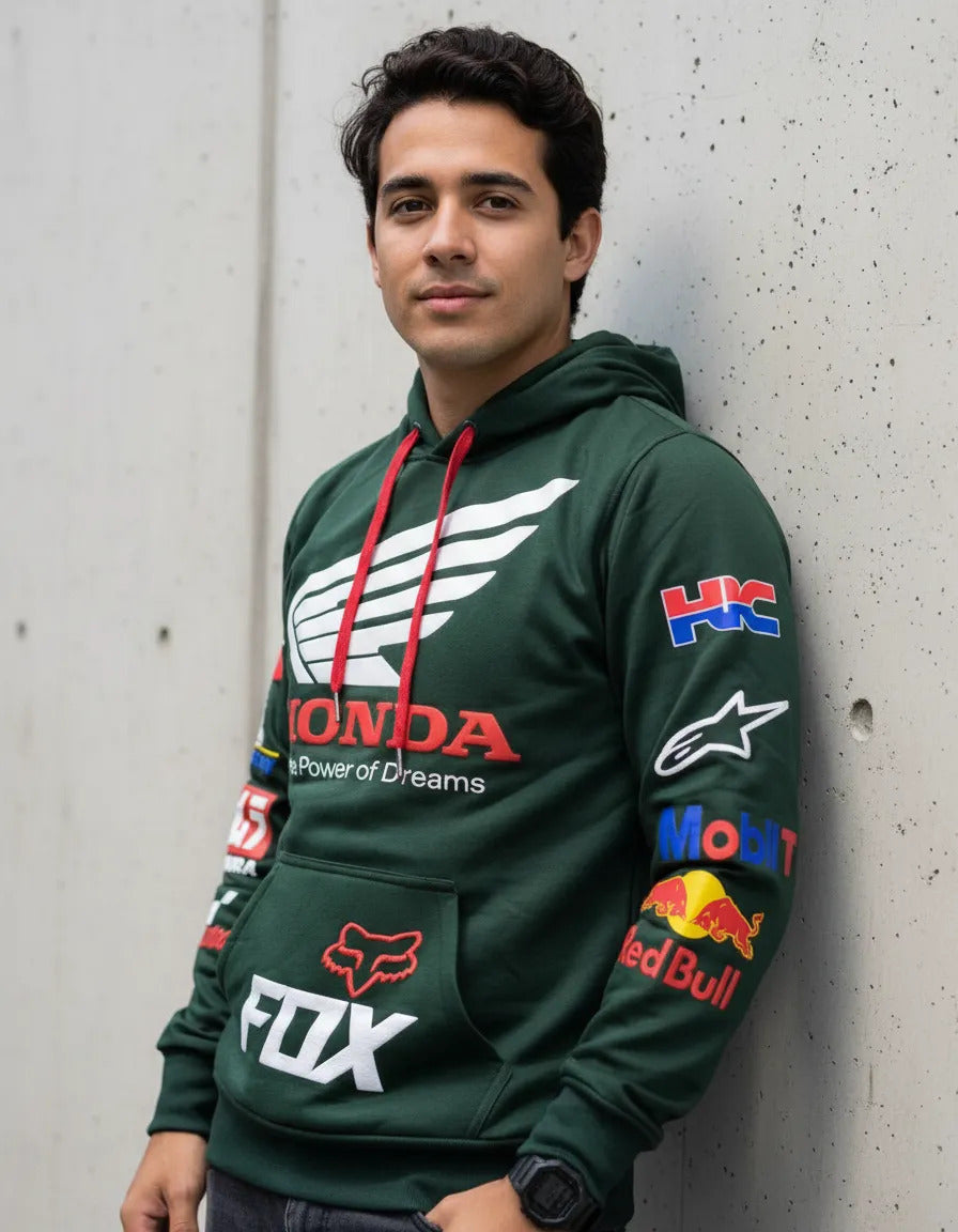 Buzo Hoodie Motero Buzo Con Capota Ktm Pulsar Honda
