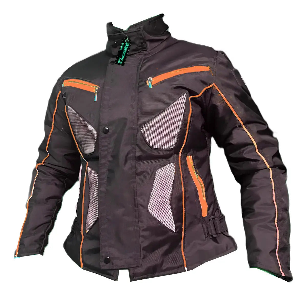 Chaqueta Para Motociclistas Dotacion Protecciones Reflectiva