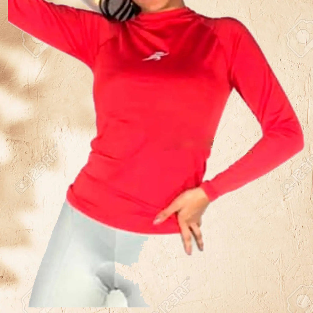 Buzo Fit Deportivo Dama Protección Solar Lycra Compresion