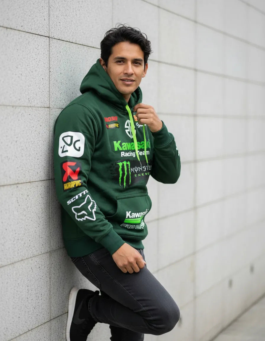 Buzo Hoodie Motero Buzo Con Capota Ktm Pulsar Honda