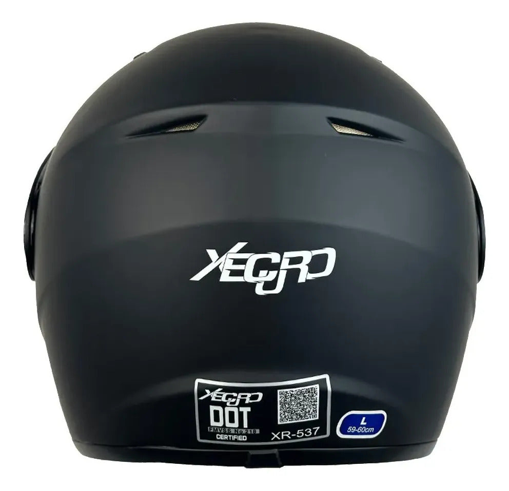 Cascos Tipo Abierto Marca Xecuro Xr 537 Certificación Dot.