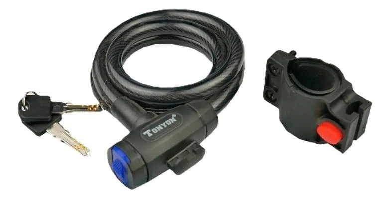 Candado Guaya Para Bicicleta De Llave Marca Tonyon