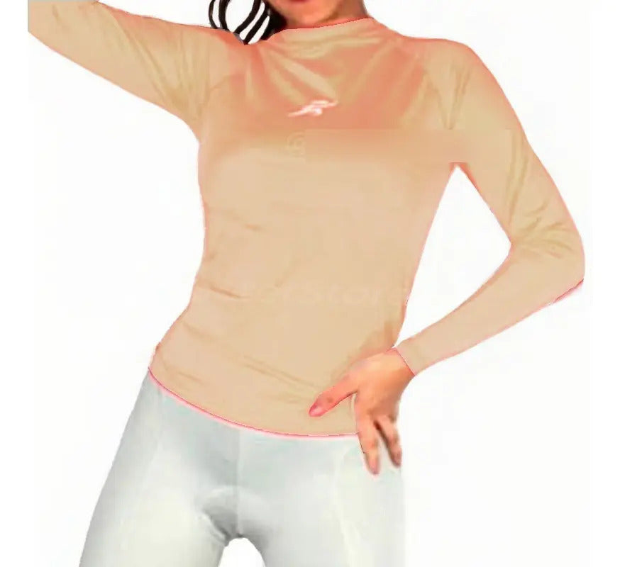 Buzo Fit Deportivo Dama Protección Solar Lycra Compresion