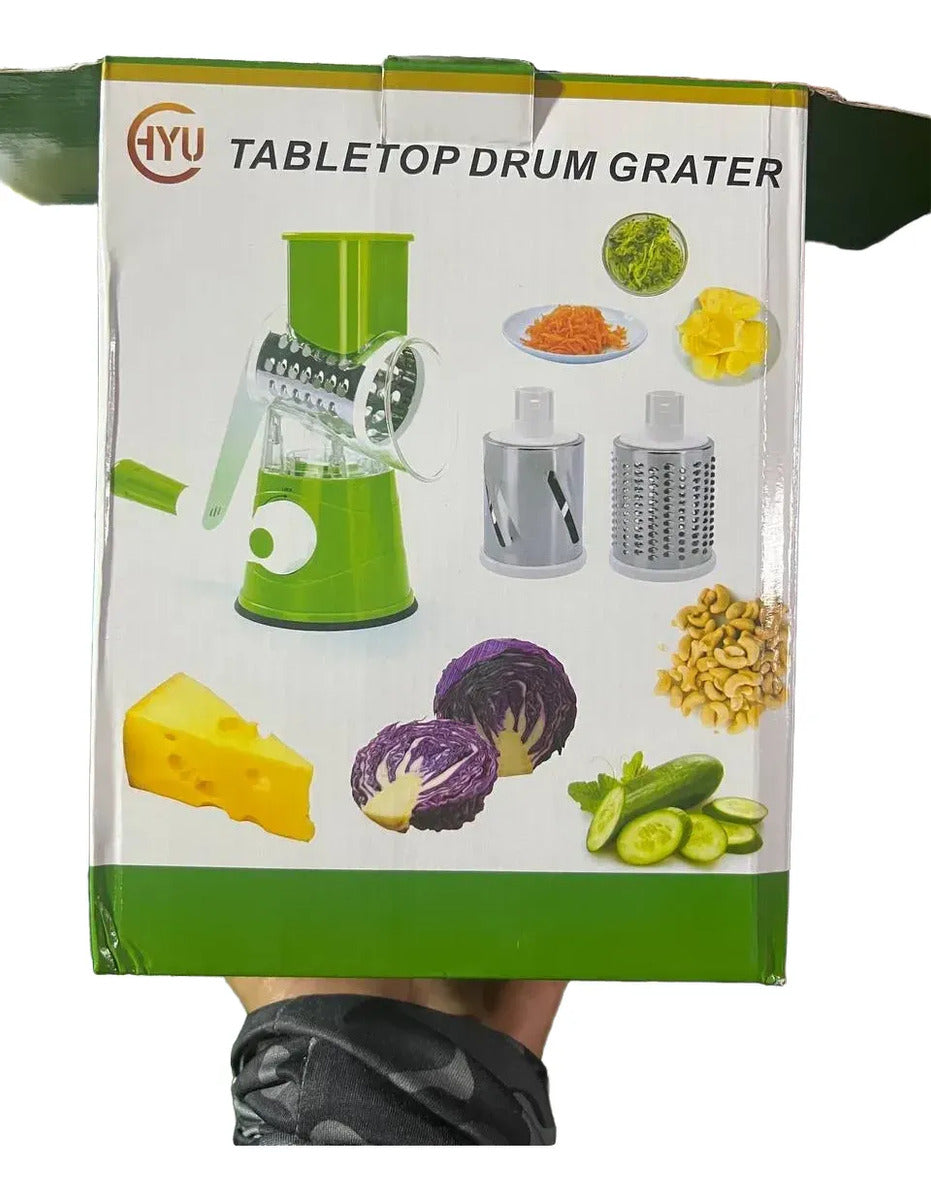 Molino Rayador Multiusos Picador De Verduras 3 En 1