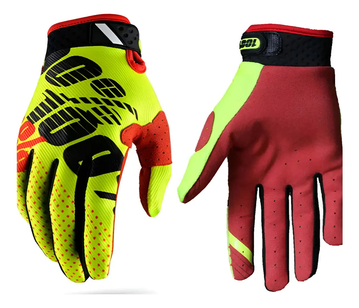 Guantes 100% Ciclismo Transpirables