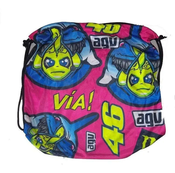 Tula Deportiva Tipo Morral Porta Casco Maleta Bolso Forro