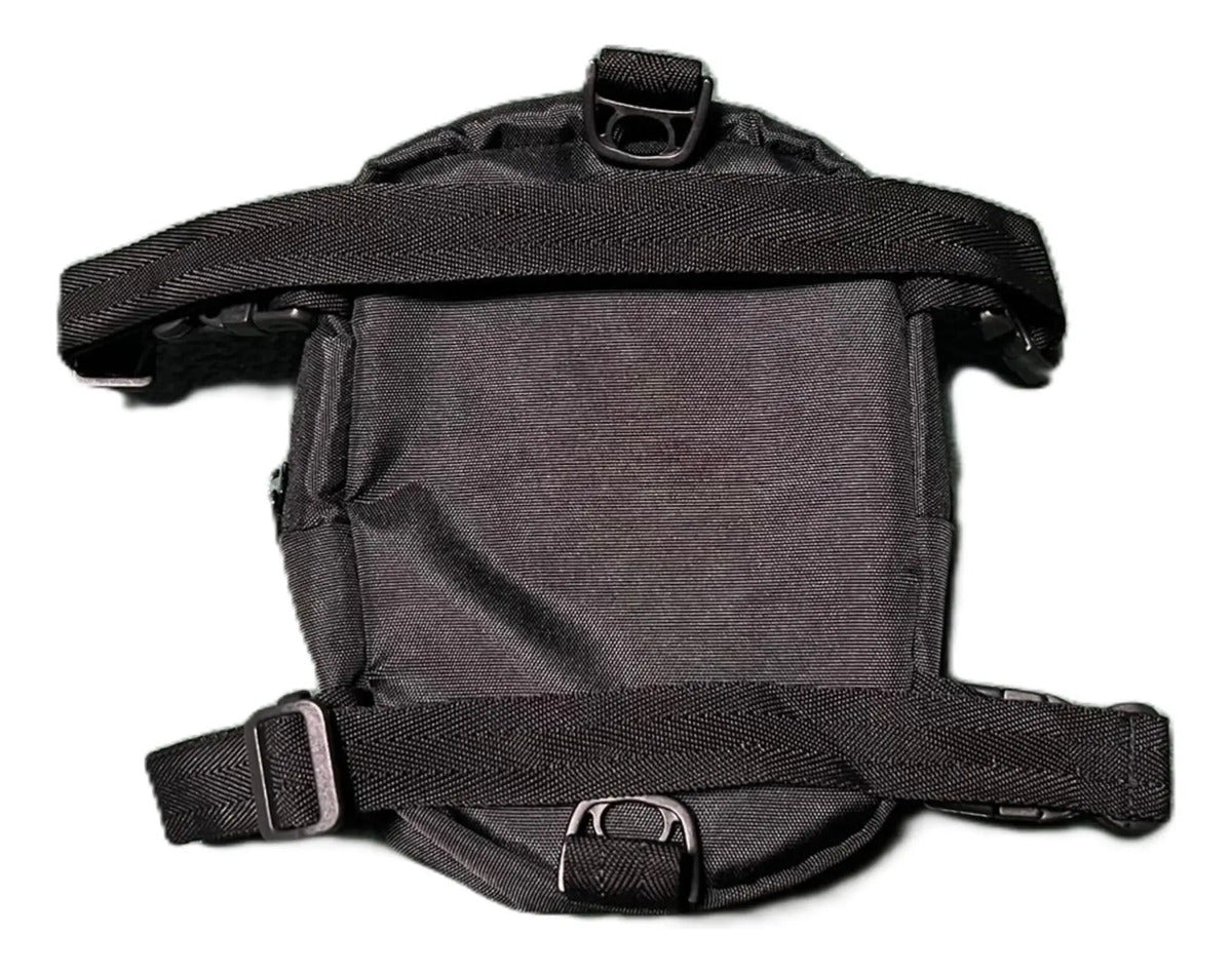 Tank Bag Rígido Porta Celular Piernero Expansible