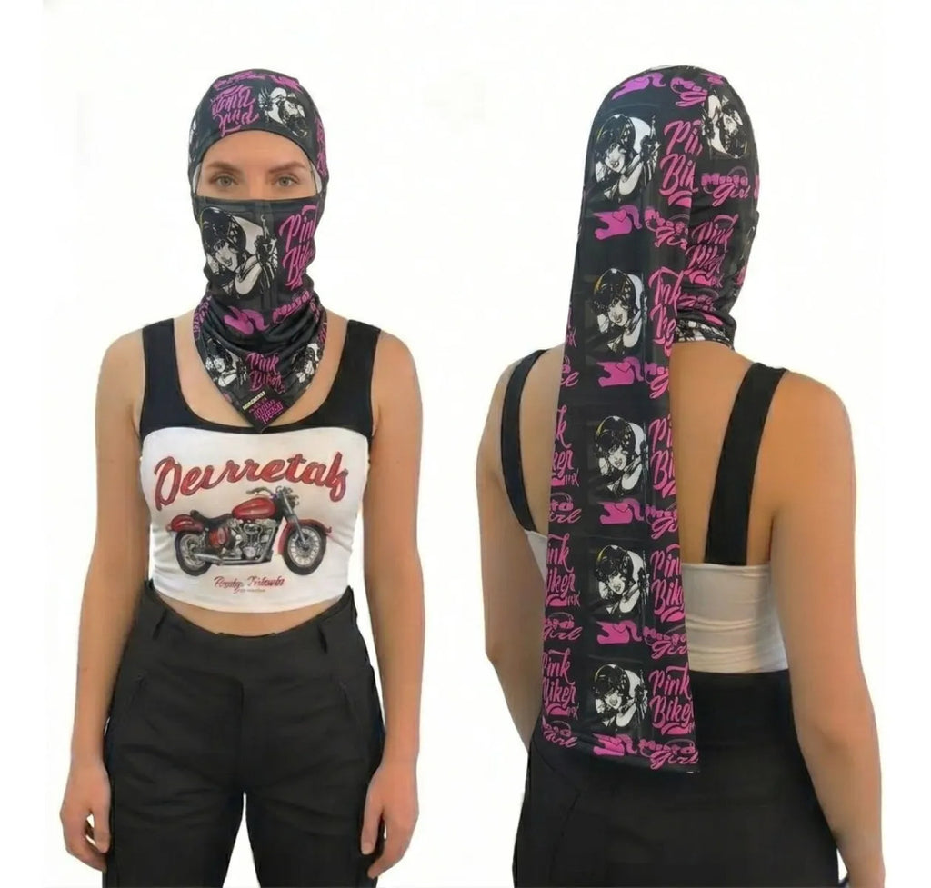 Cuello Cabello Largo Tipo Hiyab Buff Unisex