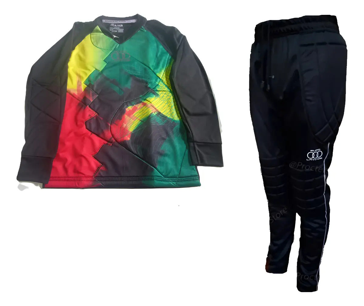 Conjunto Arquero Niño Pantalon Y Buzo Portero Uniforme