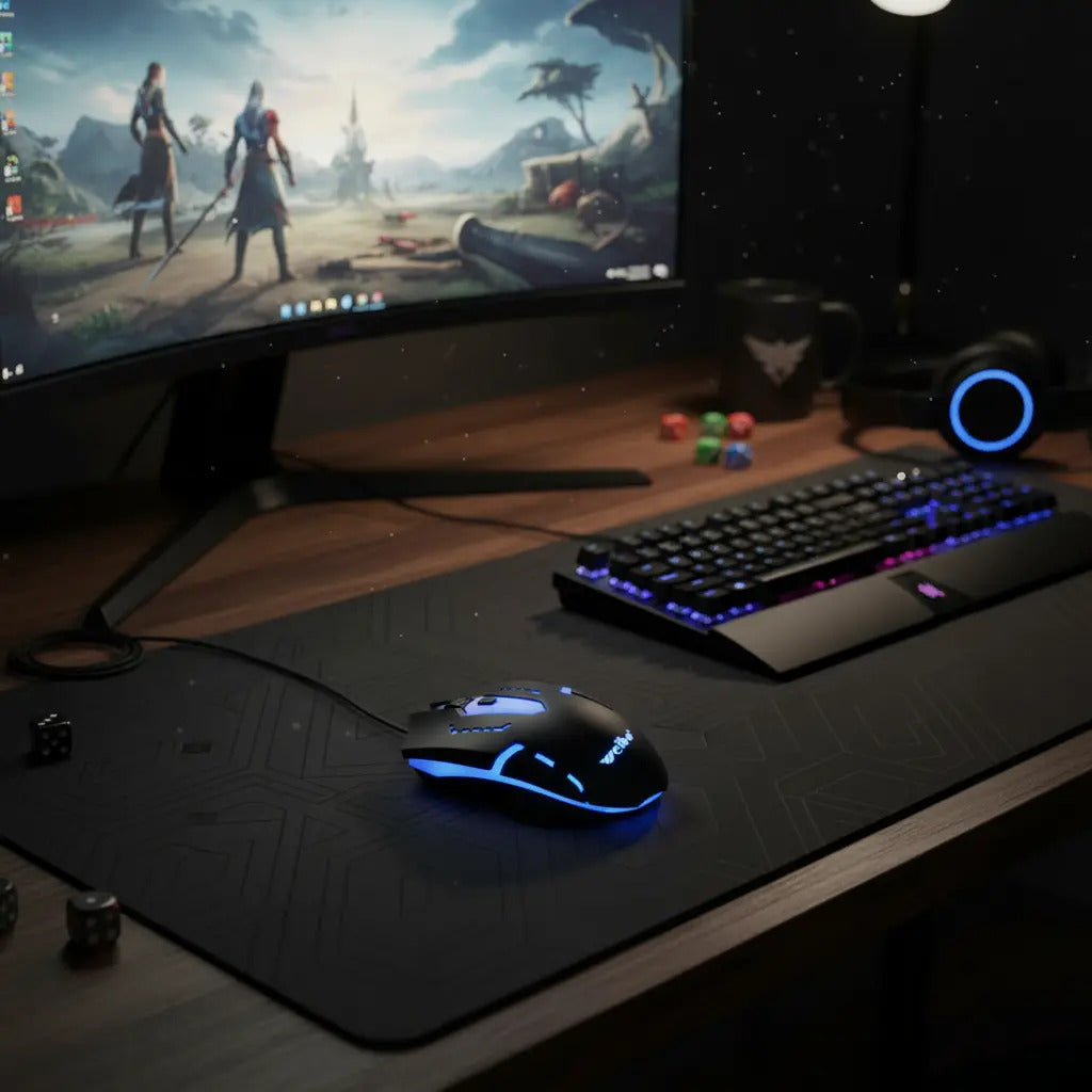 Mouse Gamer Weibo M39 Iluminacion Led Usb Alambrico 4botones