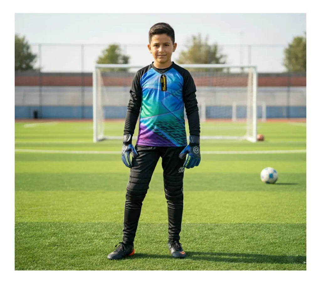 Conjunto Arquero Niño Pantalon Y Buzo Portero Uniforme