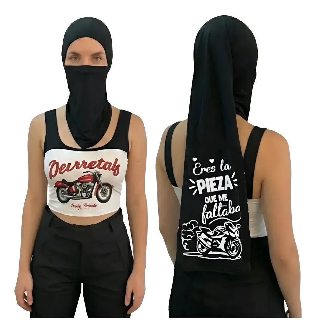 Cuello Cabello Largo Tipo Hiyab Buff Unisex
