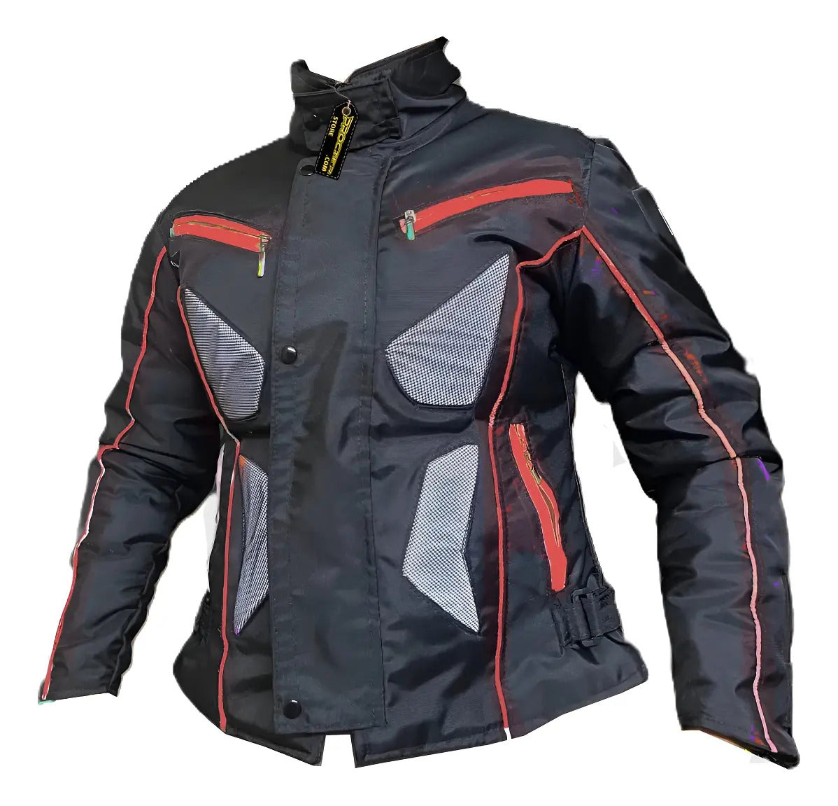 Chaqueta Para Motociclistas Dotacion Protecciones Reflectiva