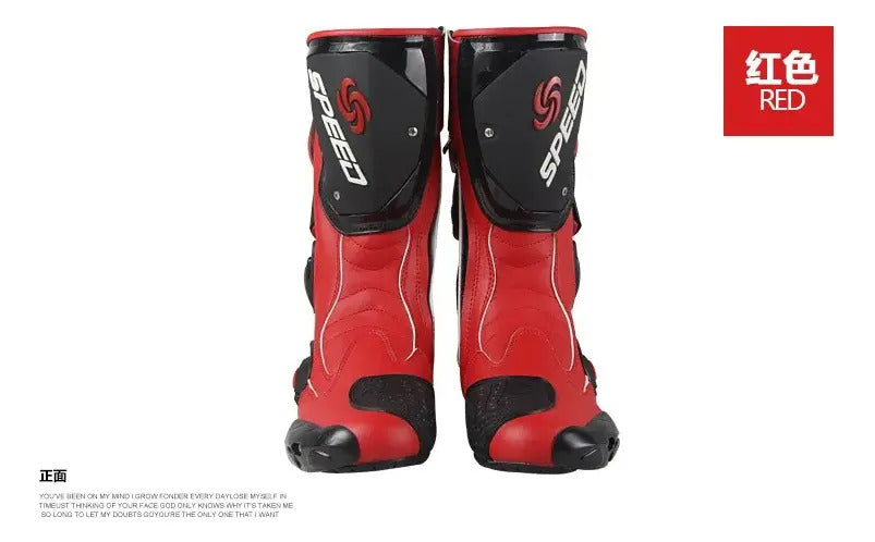 Botas Speed Con Protecciones Moto Montero Velocidad