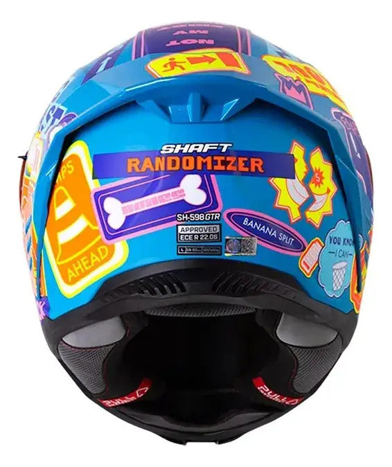 Casco Shaft 598 Gtr Certificación Ece 2206.