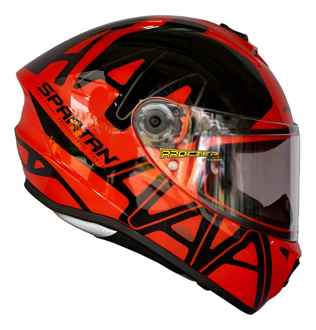 Casco Moto Integral Spartan Modelo Draken S