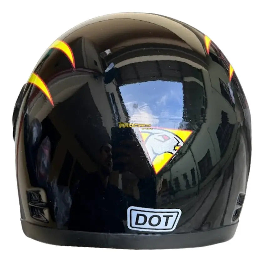 Casco Integral Para Niños Cerrado Kart Bicicleta Deportes