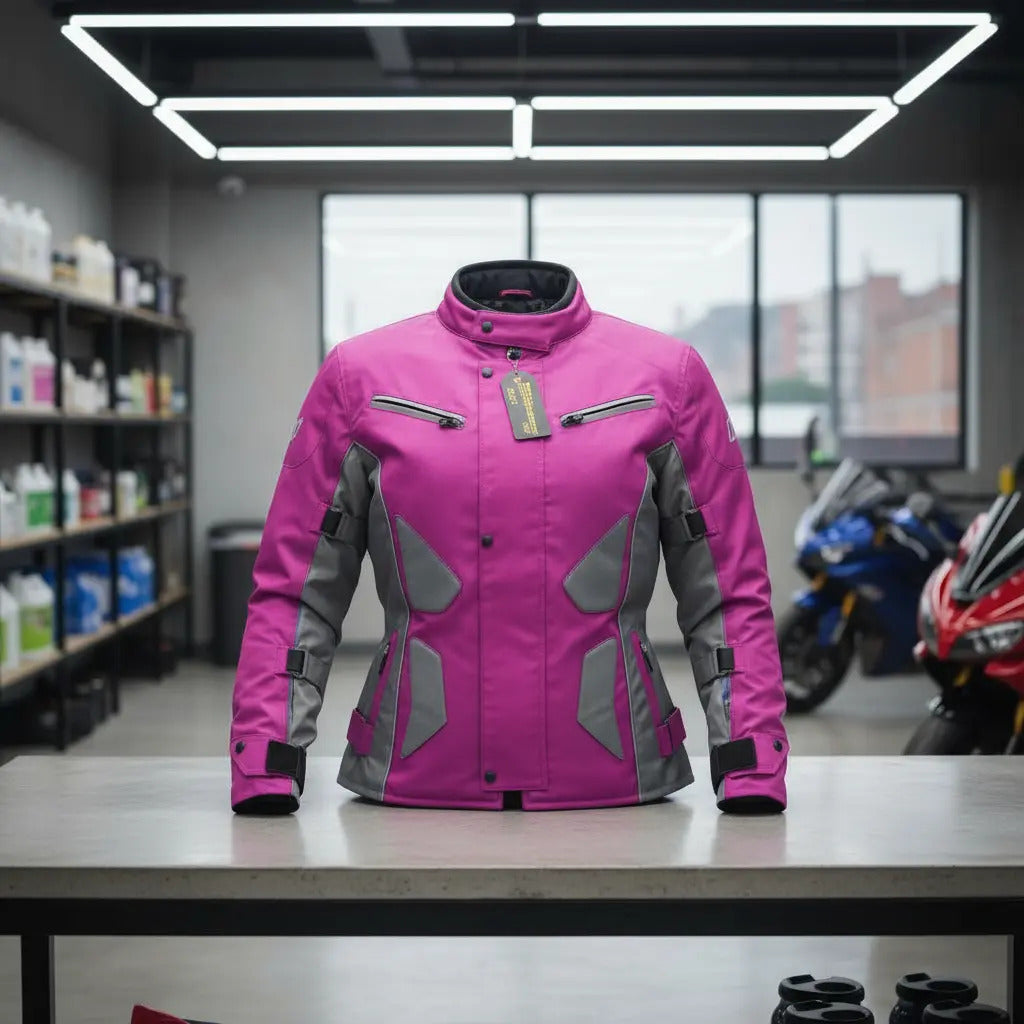 Chaqueta Para Motociclistas Dotacion Protecciones Reflectiva