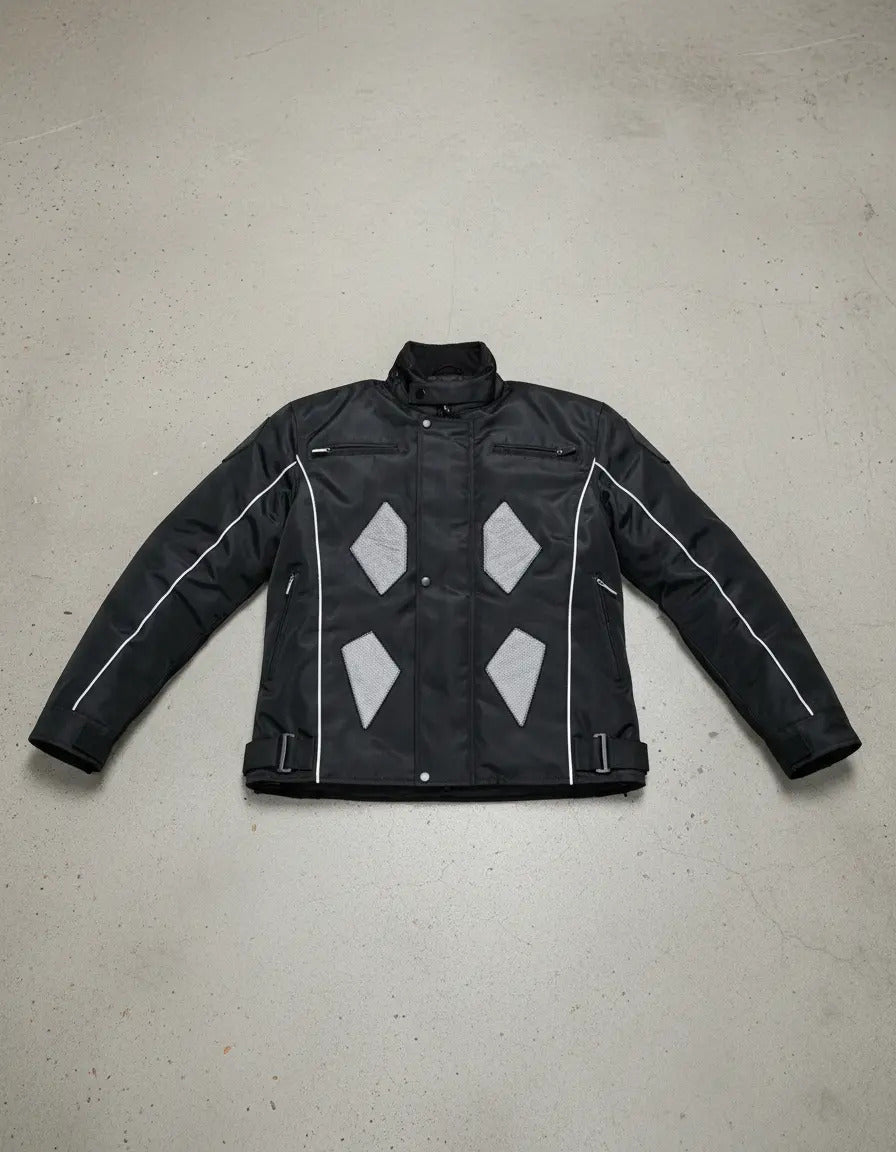 Chaqueta Para Motociclistas Dotacion Protecciones Reflectiva
