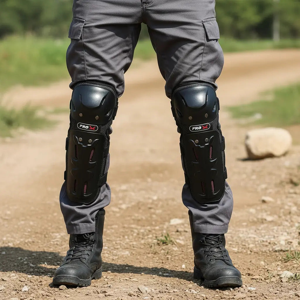 Rodilleras Para Motociclista Motocross Jn06