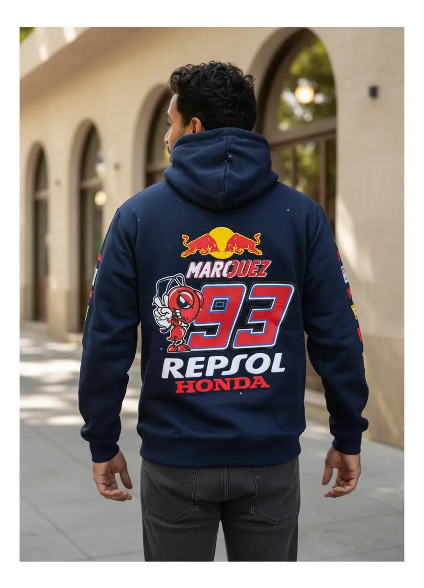 Buzo Hoodie Motero Buzo Con Capota Ktm Pulsar Honda