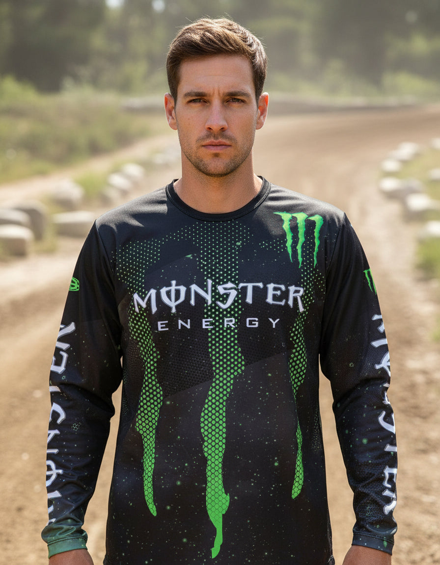 Buzo Manga Larga Mtb Motocross Bicicross Jersey Ciclismo