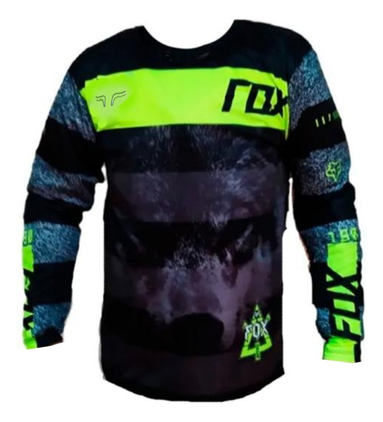 Buzo Manga Larga Mtb Motocross Bicicross Jersey Ciclismo
