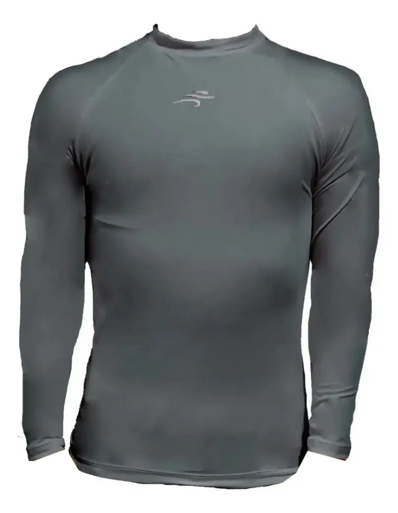 Buzo Deportivo Camiseta Larga Slim Fit Gym Lycra Fria Uv