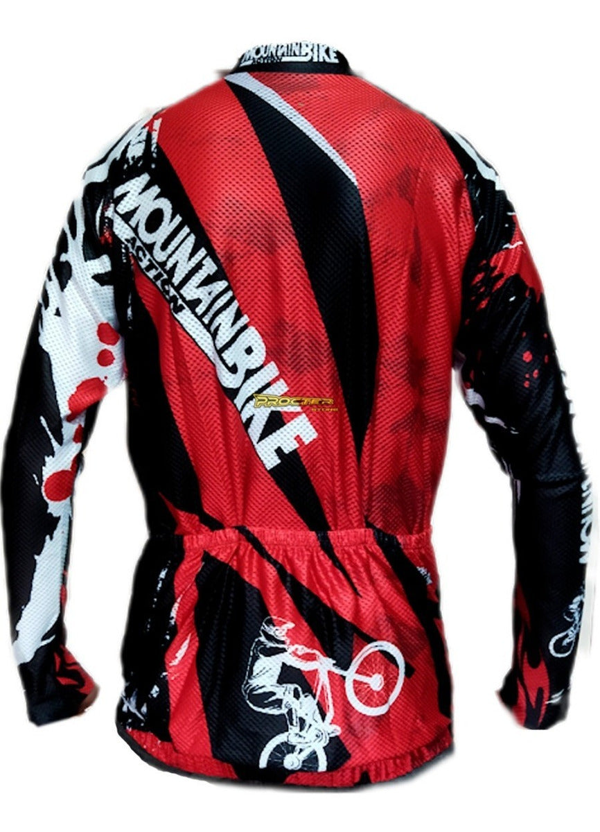Jersey Ciclismo Maillot Manga Larga Ruta Mtb Colombia Camisa